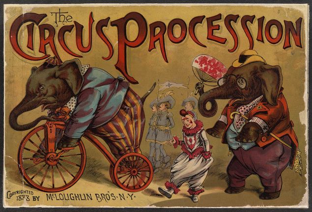 CircusProcessionElephants1888